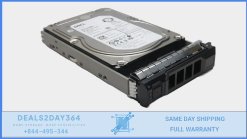 12GYY DELL 4TB 7.2K SAS 3.5″ 6Gb/s HDD WITH TRAY