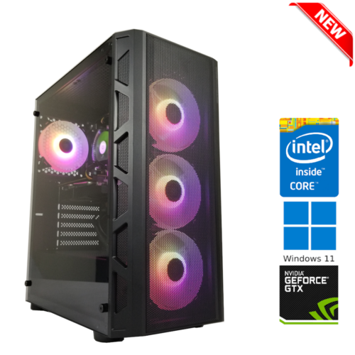 Gaming PC Desktop Intel Core i7 3.4GHz/GTX 1060/1TB SSD/16GB RAM/WiFi/BT/RGB