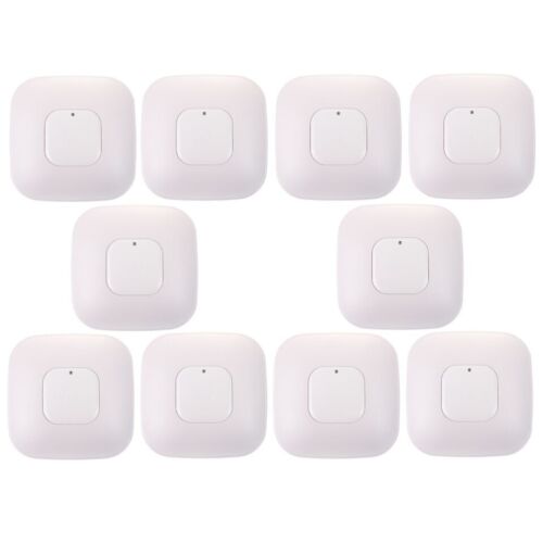 10 PACK, NEW- Cisco Aironet 3500 AIR-CAP3502I-A-K9 Wireless Dual Band Acc. Point