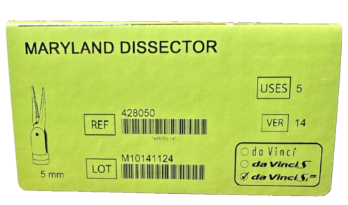 INTUITIVE SURGICAL 428050 DA VINCI SINGLE SITE MARYLAND DISSECTOR SEALED BOX NEW