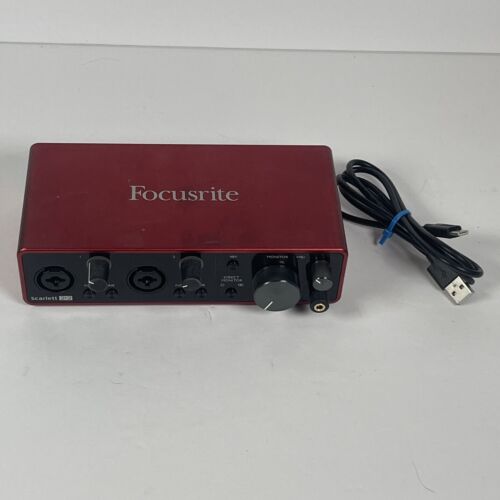 Focusrite Scarlett 2i2 3rd Gen. 2-Channel USB Audio Interface – MOSC0025