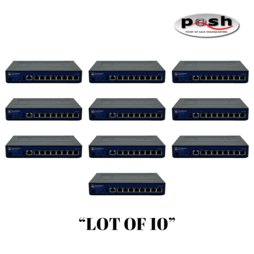 “Lot of 10” Juniper Networks SRX100 Services Security Appliance P/N: SRX100H2