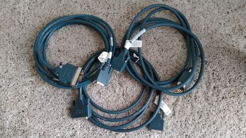 3 LOT Cisco Systems 72-0797-01 RS530 DTE 72-079-01 Router Cable E34856 10′ USED