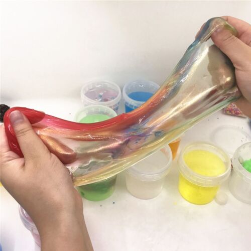 Color Dream Crystal Mud Mixing Cloud Slime Scented Stress Kids Toy Gift 130ml