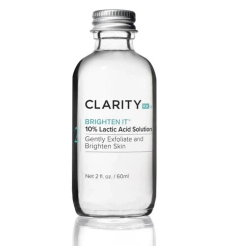 Clarity Rx Brighten It 10% Lactic Acid Solution Full Sized New