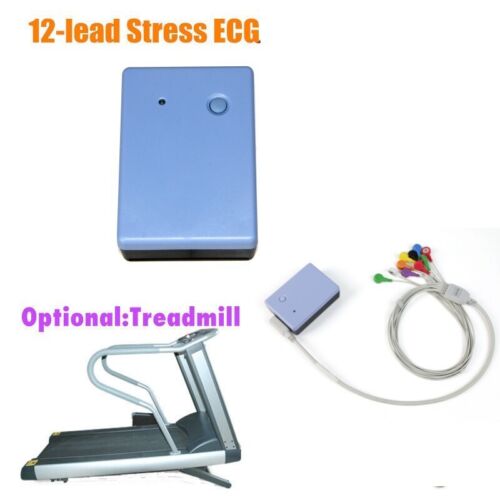 CONTEC8000S 12-lead Wireless Stress ECG/EKG test System Recorder PC Software VET