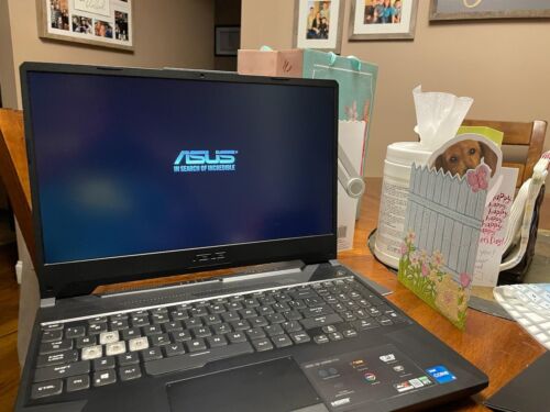 Asus TUF f15 gaming laptop