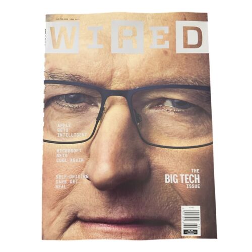 Wired Magazine January February 2025 The Big Tech Issue Self Driving Cars