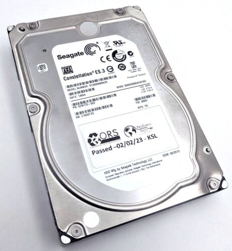 Seagate Constellation ES.3 2TB 3.5″ 7200 RPM 128MB SATA 6.0Gb/s HDD ST2000NM0033