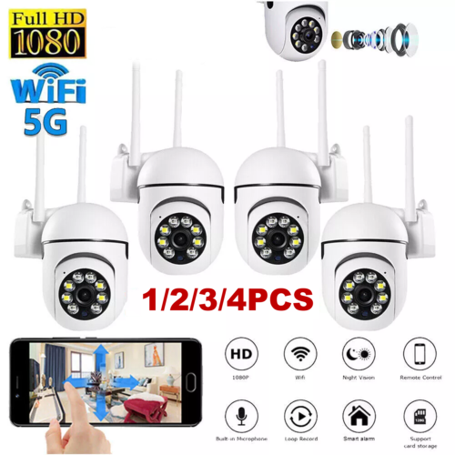 Wireless 5G WiFi Security Camera System Smart Outdoor Night Vision 1080P