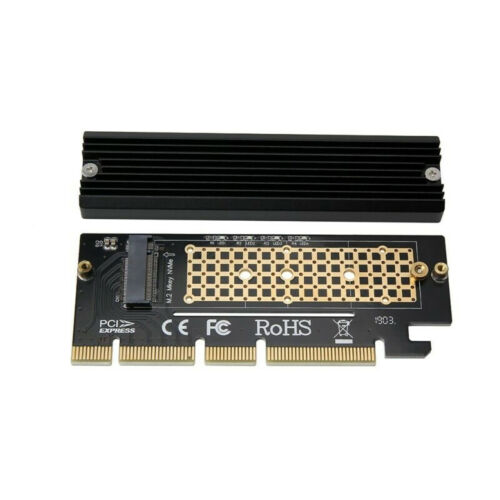 M.2 PCIe M key NVME Interface NGFF SSD to PCI-E Express X4 X8 X16 Adapter Card