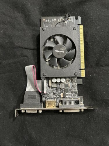 GIGABYTE NVIDIA GeForce GT 710 2GB Graphics Card (GV-N710D3-2GL)