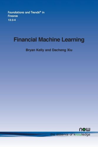 Financial Machine Learning (Foundations and Trends(r) in Finance)