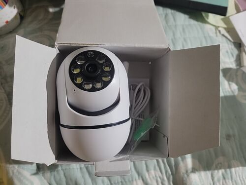 Cloud Storage Intelligent Camera Indoor Video Baby Monitor w/Audio White New