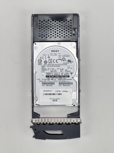 NETAPP HGST X426A-R6 1.8TB 10K SAS 12Gb/s 2.5in SFF HDD A100166