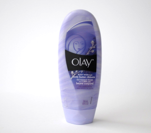 1 Olay Body Wash Plus Body Butter Ribbons Jojoba Butter 10 oz