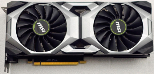 MSI GeForce RTX 2080 VENTUS OC 8GB GDDR6 VRAM PCI Express 3.0×16 Graphics Card