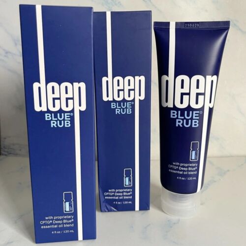 doTERRA Deep Blue Rub 4OZ-2 Pack  USA FREE SHIPPING EXP:09/27 New in Box Sealed