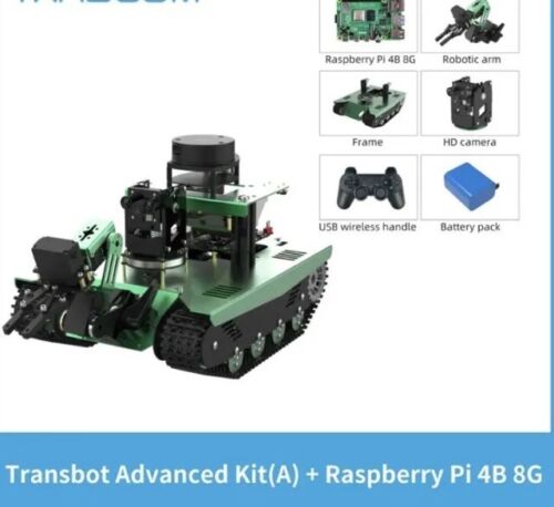 AGV ROS Tank Car Robotic Arm Advanced Kit A Raspberry Pi 4B V7 UGV Programming