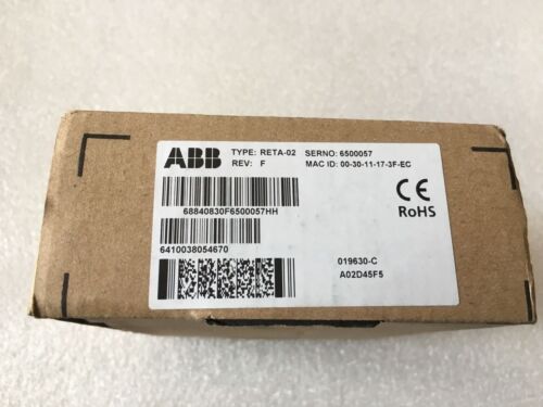 1PC NEW ORIGINAL ABB RETA-02 ETHERNET ADAPTER RETA02