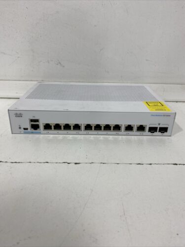 Cisco Business 350 Series CBS350-8T-E-2G 10 Port PoE Gigabit Ethernet Switch