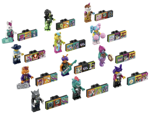 LEGO NEW BANDMATES SERIES MINIFIGURES 43101 COLLECTIBLE MUSIC VIDEO MAKER FIGS