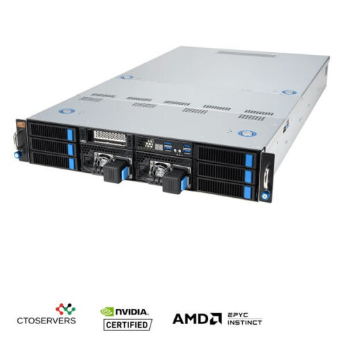 GPU SERVER for HPC and AI – AMD EPYC 9654 **96 core /192T**  8x NVIDA L4 Ada GPU