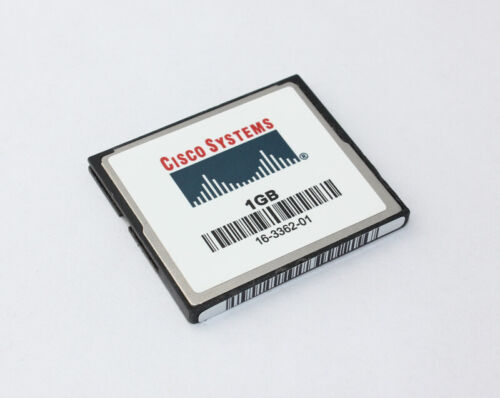 Genuine CISCO 1GB CompactFlash Card,Industrial Grade Card for CISCO Routers