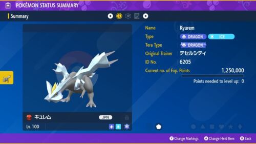 2015 Japanese Kyurem Event | Pokemon Scarlet & Violet