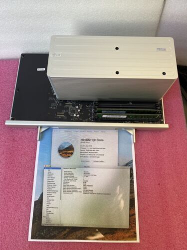 Mid 2012  Mac Pro 5,1  4.Core 3.2GHz CPU Processor Tray Board A1289 + 2GB