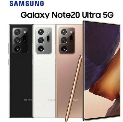 Samsung Galaxy Note 20 Ultra 5G N986U 128GB/512GB Unlocked Smartphone OPEN BOX