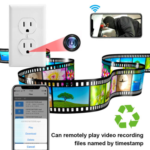 SONOFF Wi-Fi Wireless IP Security Camera, Two-Way Audio, Motion Detection Alerts