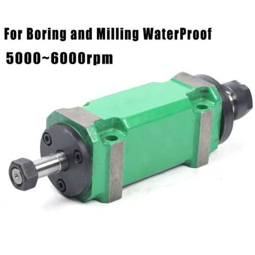 ER20 Power Head Spindle 5000-6000rpm Waterproof CNC Boring Milling Drilling Tool