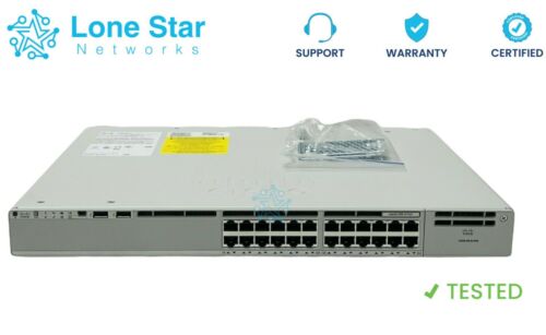 Cisco C9200-24P-E Cisco Catalyst Switch 24 port POE+ with Network Advantage