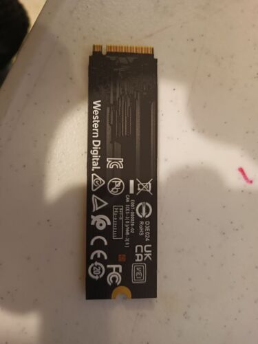 Western Digital 512 gb PCIe NVME M.2 SSD Asus A16 OEM part