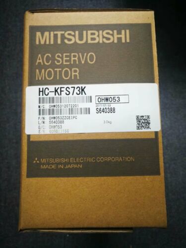 1PC NEW MITSUBISHI AC SERVO MOTOR HC-KFS73K HCKFS73KNEW