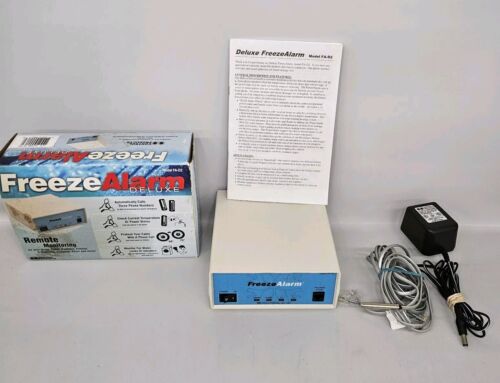 Freeze Alarm Deluxe Control Products FA-D2 Remote Monitoring Alarm Dialer Cabin