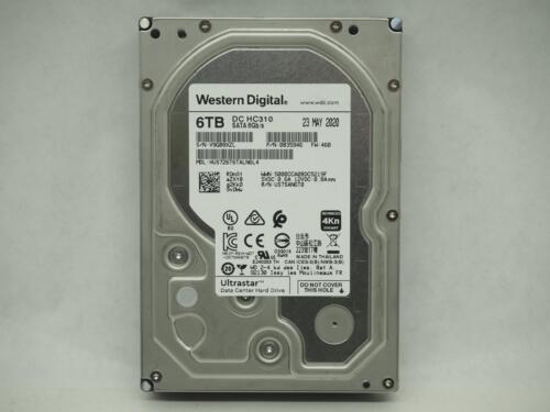 Western Digital DC HC310 6TB 3.5″ SATA Desktop HDD Tested,Wiped -HUS726T6TALN6L4