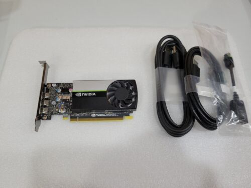 NVIDIA T400 4GB GDDR6 Mini DP mDP Full Height 30W Graphics Card DisplayPort GPU