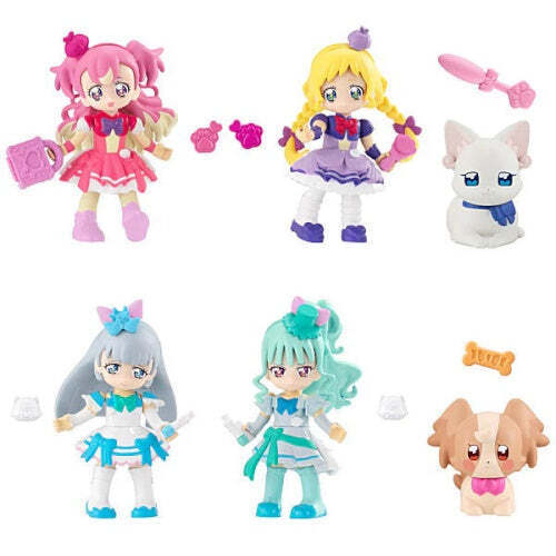 Wonderful Precure Precute Figure Series Bandai 3-Inch Mini-Figure