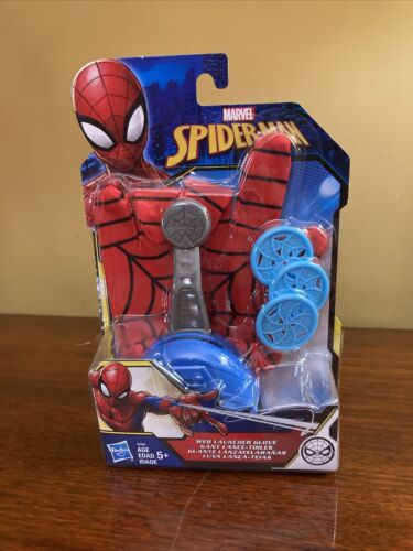 Spider-Man Web Launcher Glove, With Three Disks Marvel Hasbro Christmas Toy 1