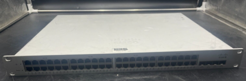 CISCO MERAKI MS220-48LP-HW 48-PORT POE MANAGED NETWORK SWITCH *UNCLAIMED*