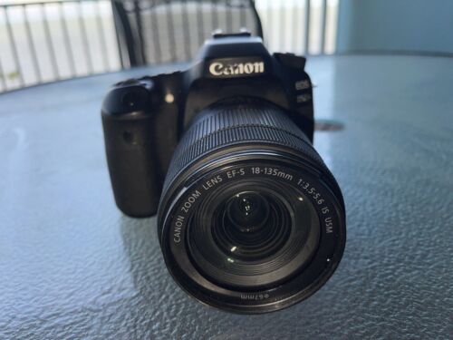 CANON EOS 80D W/ EFS 18-135 Zoom Lens (Kit lens)