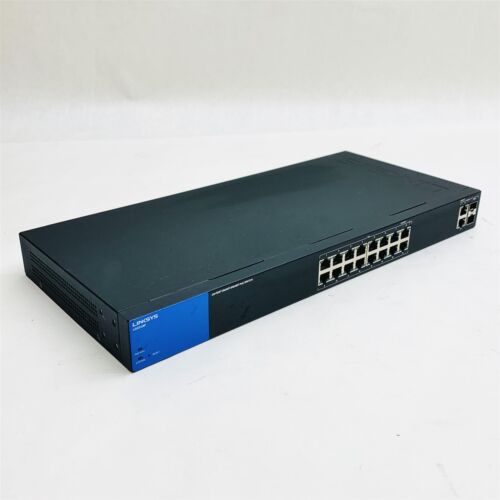 Linksys LGS318p 18-Port Business Smart Gigabit PoE+ Ethernet Network Switch