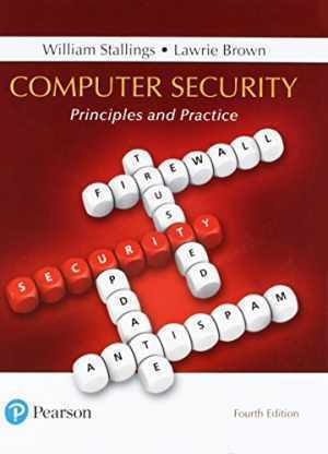 Computer Security: – Hardcover, by Stallings William; Brown – Very Good l