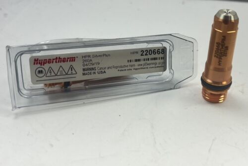 Genuine Hypertherm® 220668 SilverPlus® Electrode 260A for HPR400XD | New