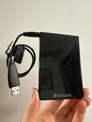 Verbatim 750GB External Hard Drive Portable – Black AC750GB SHI207