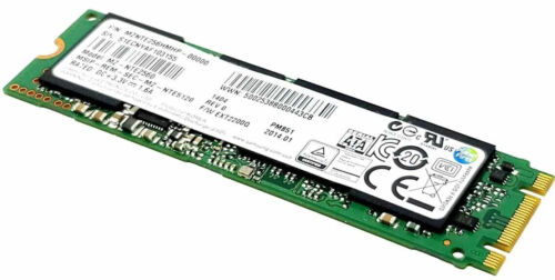 M.2 Internal SSD 128GB 256GB 512GB Windows 10 Pro 2280 SINGLE Notch PCIe SATA