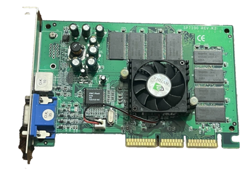 NVIDIA e-GeForce4 MX440 SE 064-A4-NV67.Tl 64MB AGP AS-IS