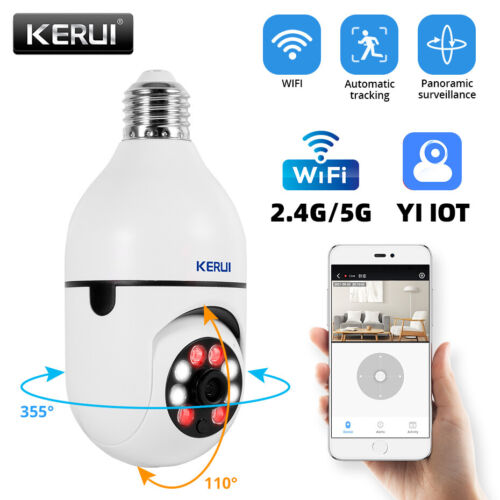 Wireless Security IP Camera System Indoor Home 5G Wifi Night Vision Cam 1080P HD